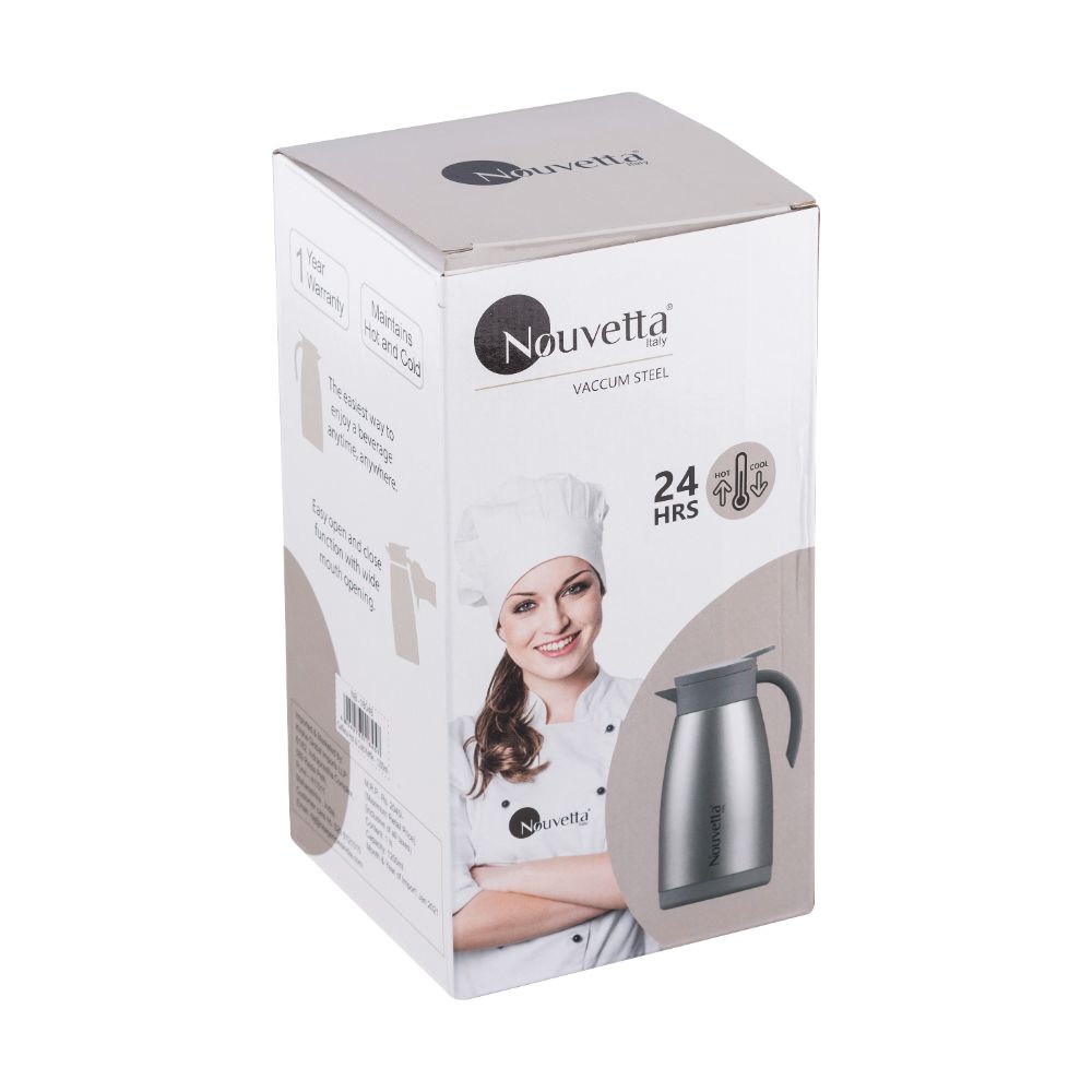 Caffena Hot and Cold Kettle 1200 ML Steel