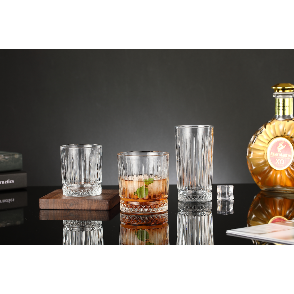 Sanjeev Kapoor - Dubai Whisky Glass 330 ml - Set Of 8 Pcs