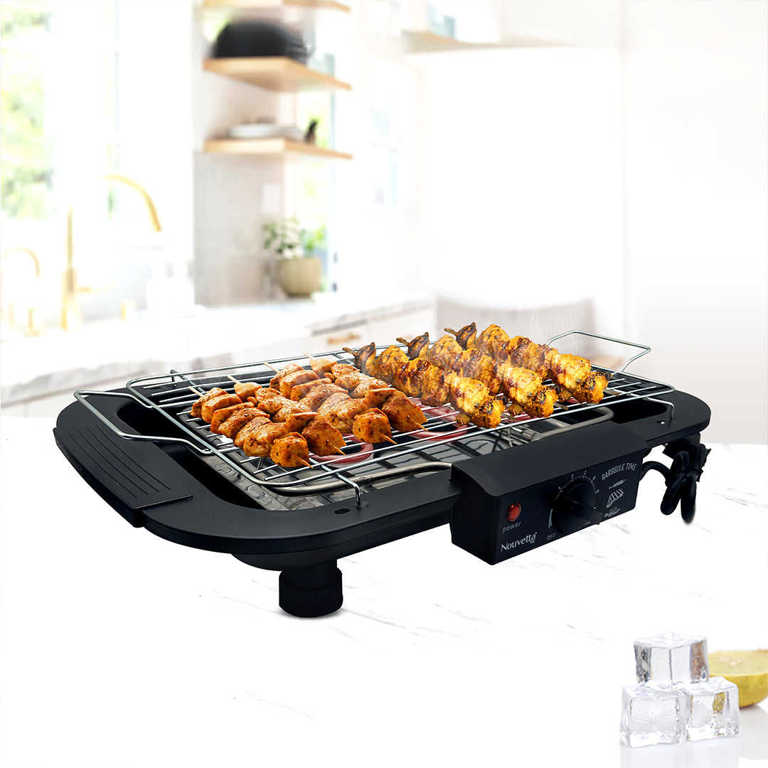 Nouvetta - Electric Barbeque Grill - Black