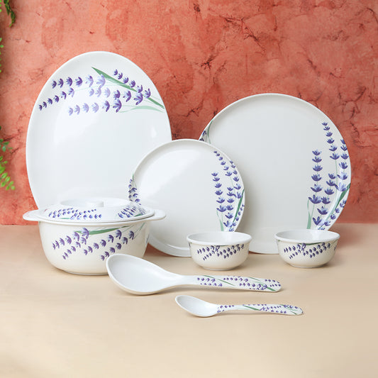 40 PC Ethnic Round 100% Melamine Dinner Set