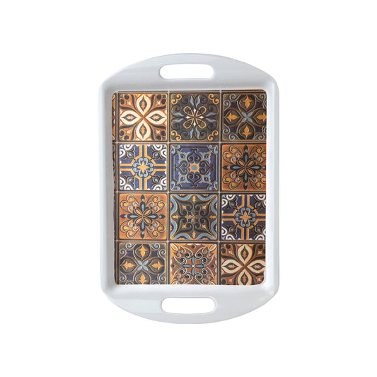 French Melamine Tray Small – Set of 2 Pcs – Design No. 606