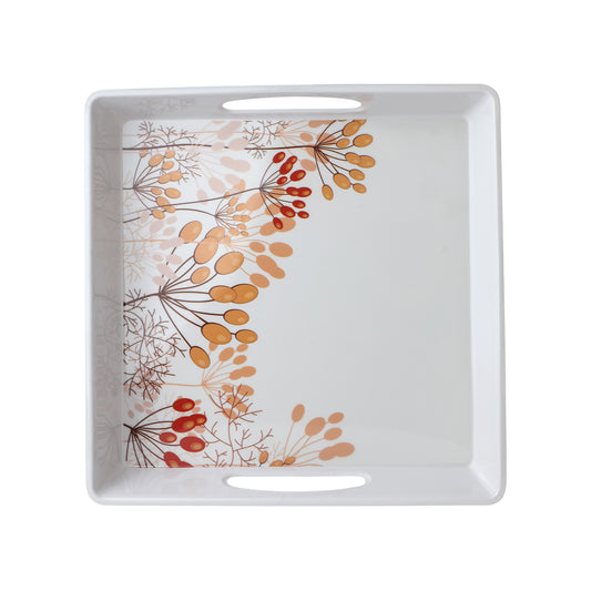 Gardenia Melamine Tray Large – Set of 2 Pcs – Design No. 601
