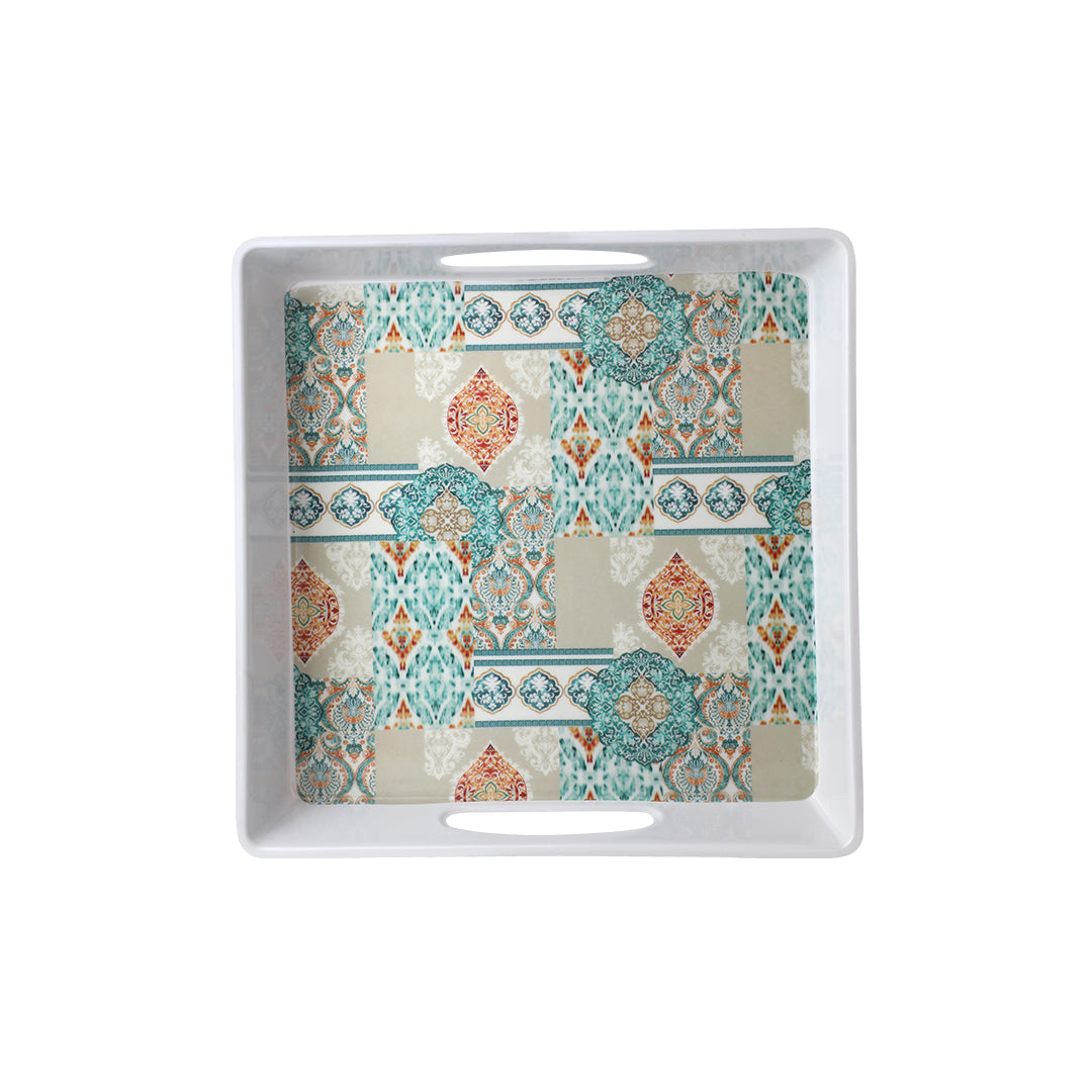 Gardenia Melamine Tray Medium – Set of 2 Pcs – Design No. 603