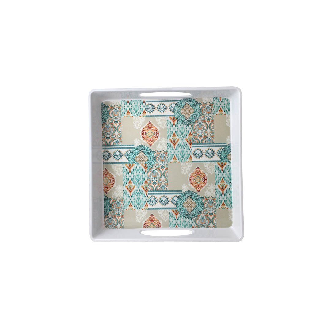 Gardenia Melamine Tray Small – Set of 2 Pcs – Design No. 603