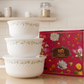 Moonstone Opalware Casserole Set - Set of 3 Pc