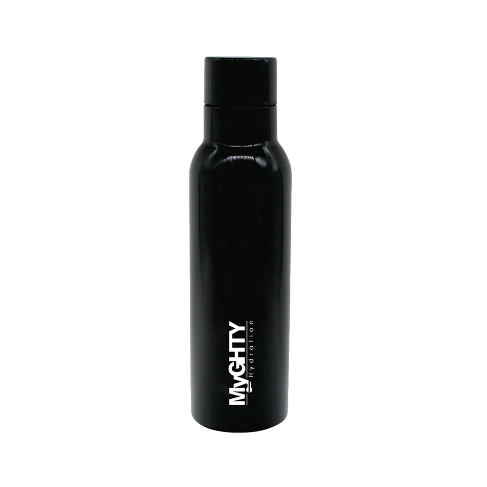 Sicily Single Wall Bottle - Black / Grey 1000 ML