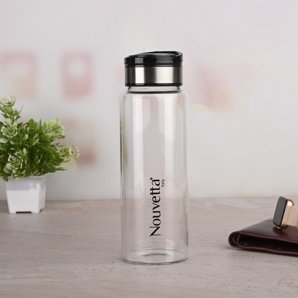 Norman Borosilicate Bottle - Black