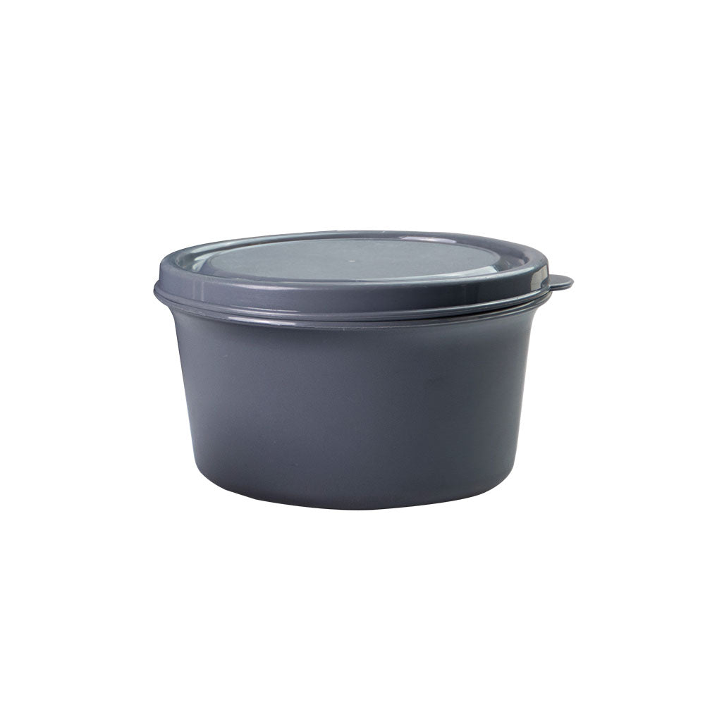 Zion Microwave Safe Steel Container 300 / 450 / 600 ML - Set of 1 Pc