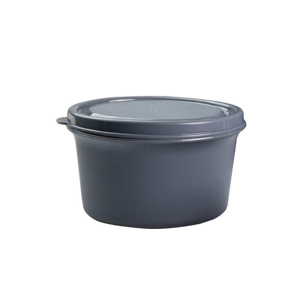 Zion Microwave Safe Steel Container 300 / 450 / 600 ML - Set of 1 Pc