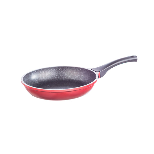 Galaxy Diecast 1 Pc Fry Pan - Red &amp; Black 24 CM