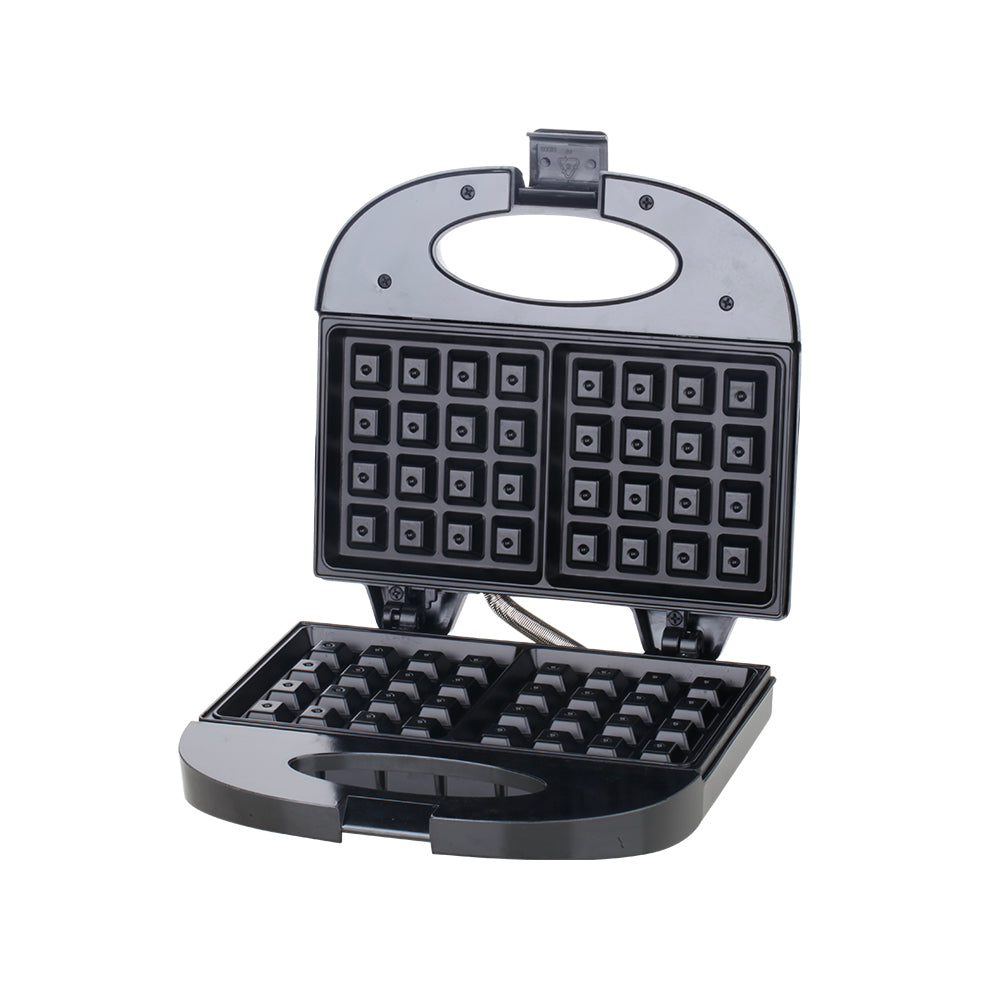 Classic Waffle Maker Black + Silver