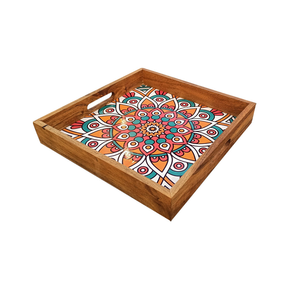 Vista Square Wooden (Large) - (Medium) - (Small) - Set of 1 Pc