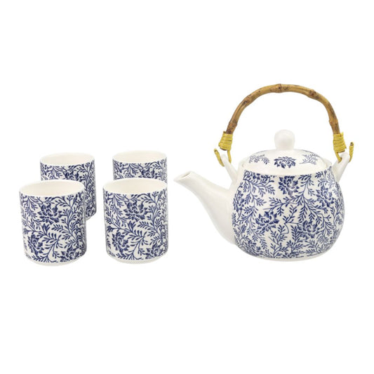 Sparton Teapot Set 1 Pc 520 Ml Teapot + 4 Pc 130 Ml Mug