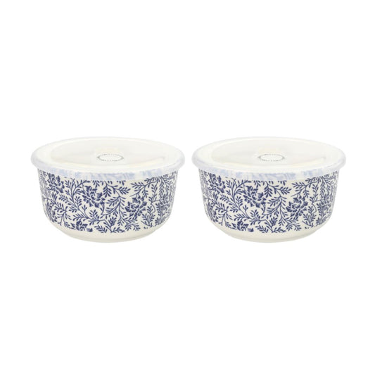 Sparton Bowl With Lid 600 Ml -  Set Of  2 Pc