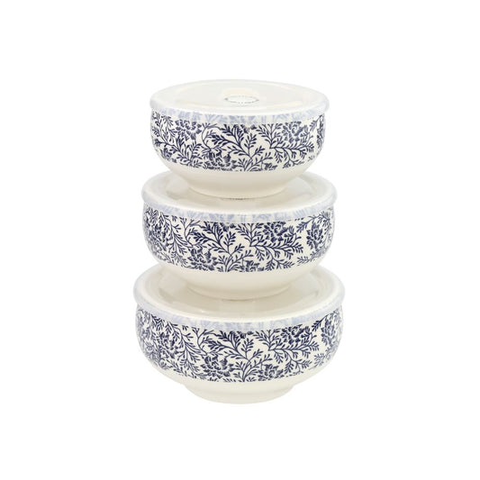 Sparton Bowl With  Lid   400 Ml+600 Ml+1000 Ml  Set Of 3 Pc