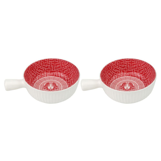 Athens Bowl With Handle 15Cm - Set Of 2 Pc