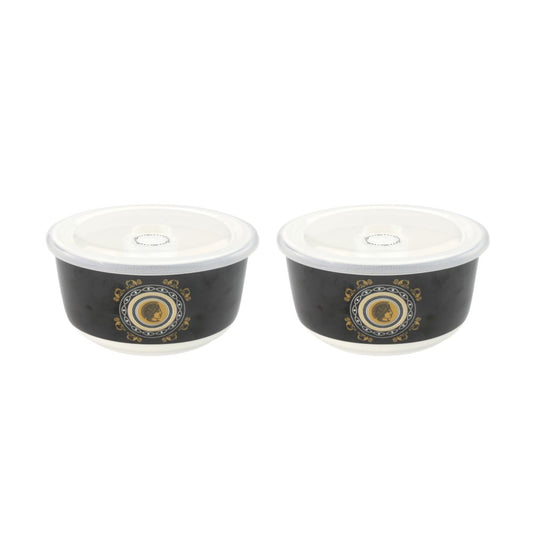 Zenith Bowl With Lid  600 Ml - Set Of 2 Pc