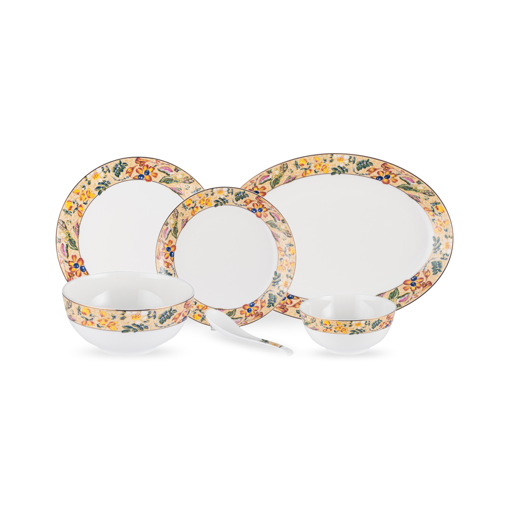 33pc Round Bonechina Dinner Set