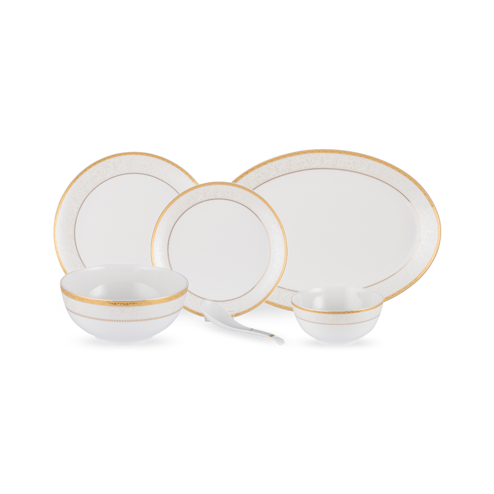 33pc Round Bonechina Dinner Set