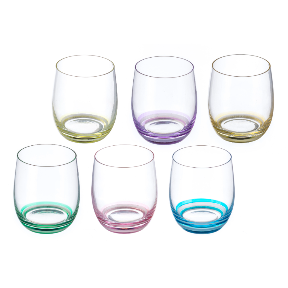 Sanjeev Kapoor - Tyler Whisky Glass 350 Ml - Set Of 6 Pcs