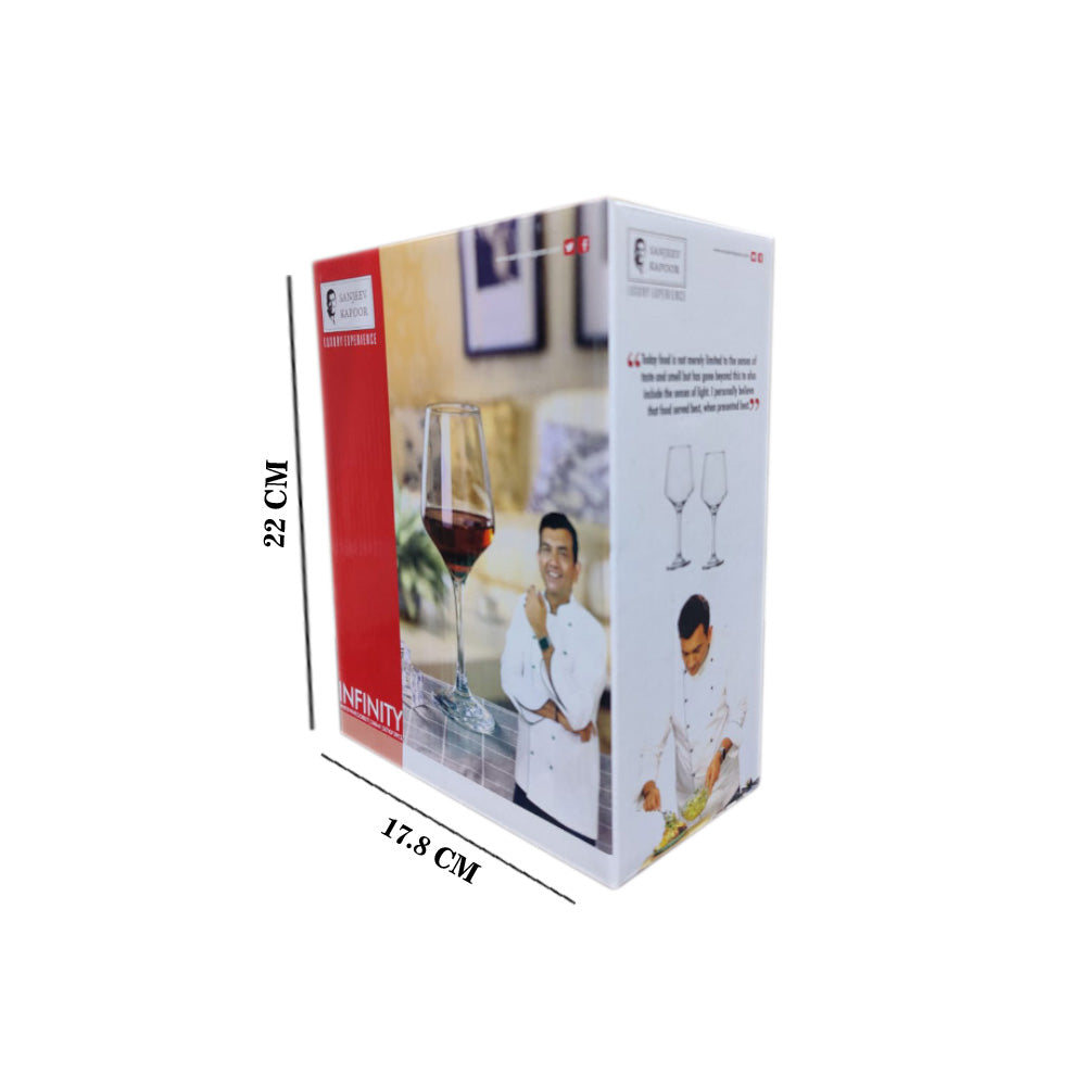 Sanjeev Kapoor - Infinity Goblet 360 Ml Set of 2 Pcs