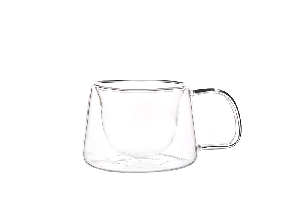 Belgium Double Wall Glass Cup