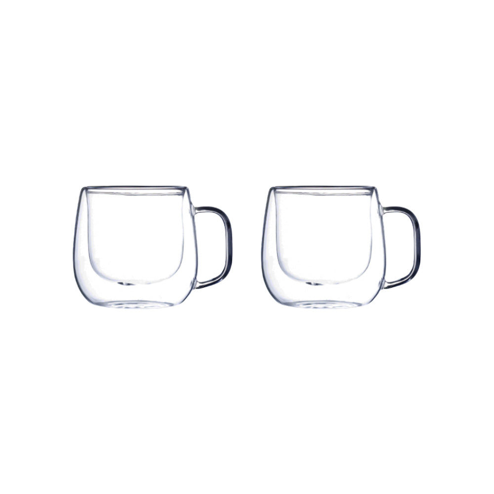 Norway Double Wall Glass Mug