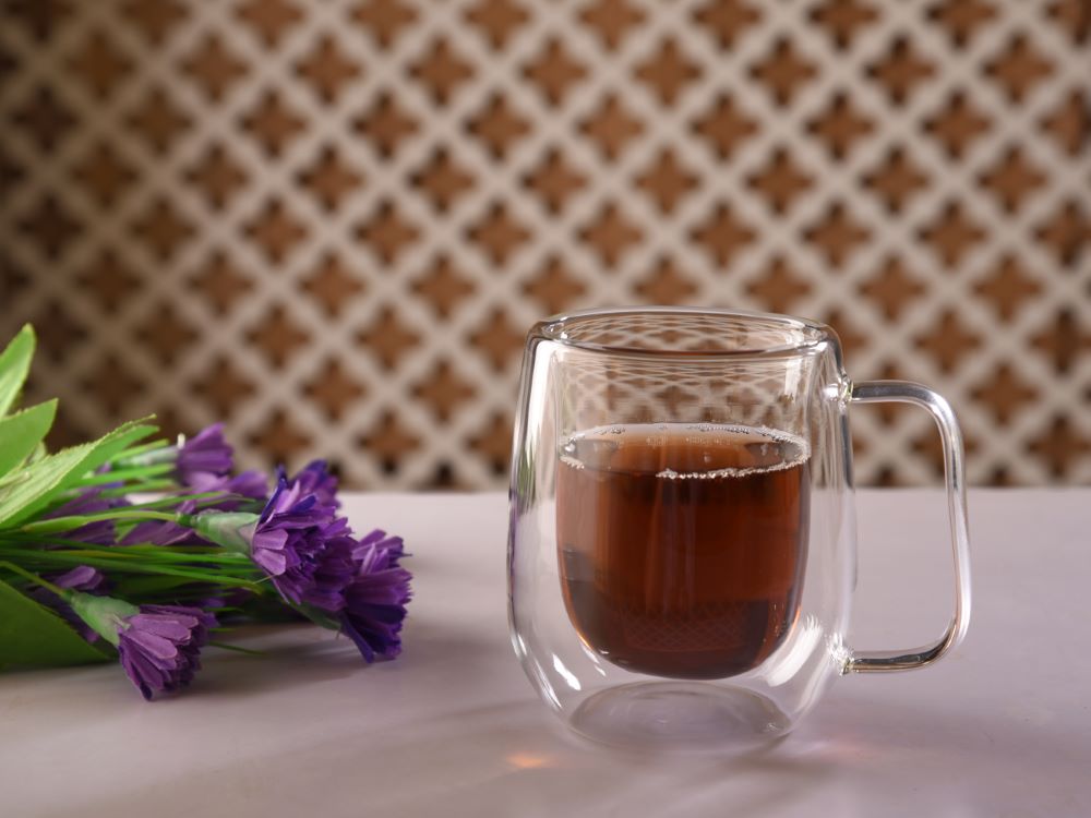 Denmark Double Wall Glass Mug