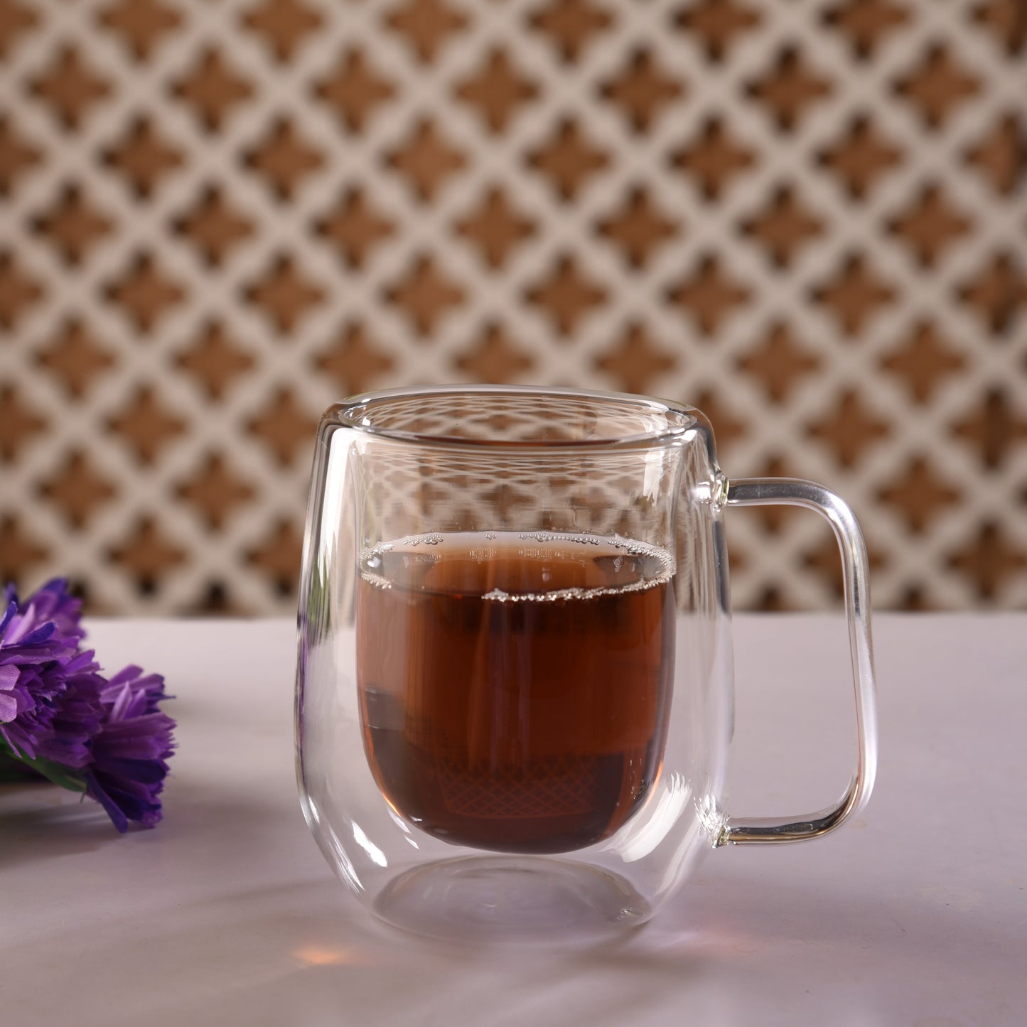 Denmark Double Wall Glass Mug