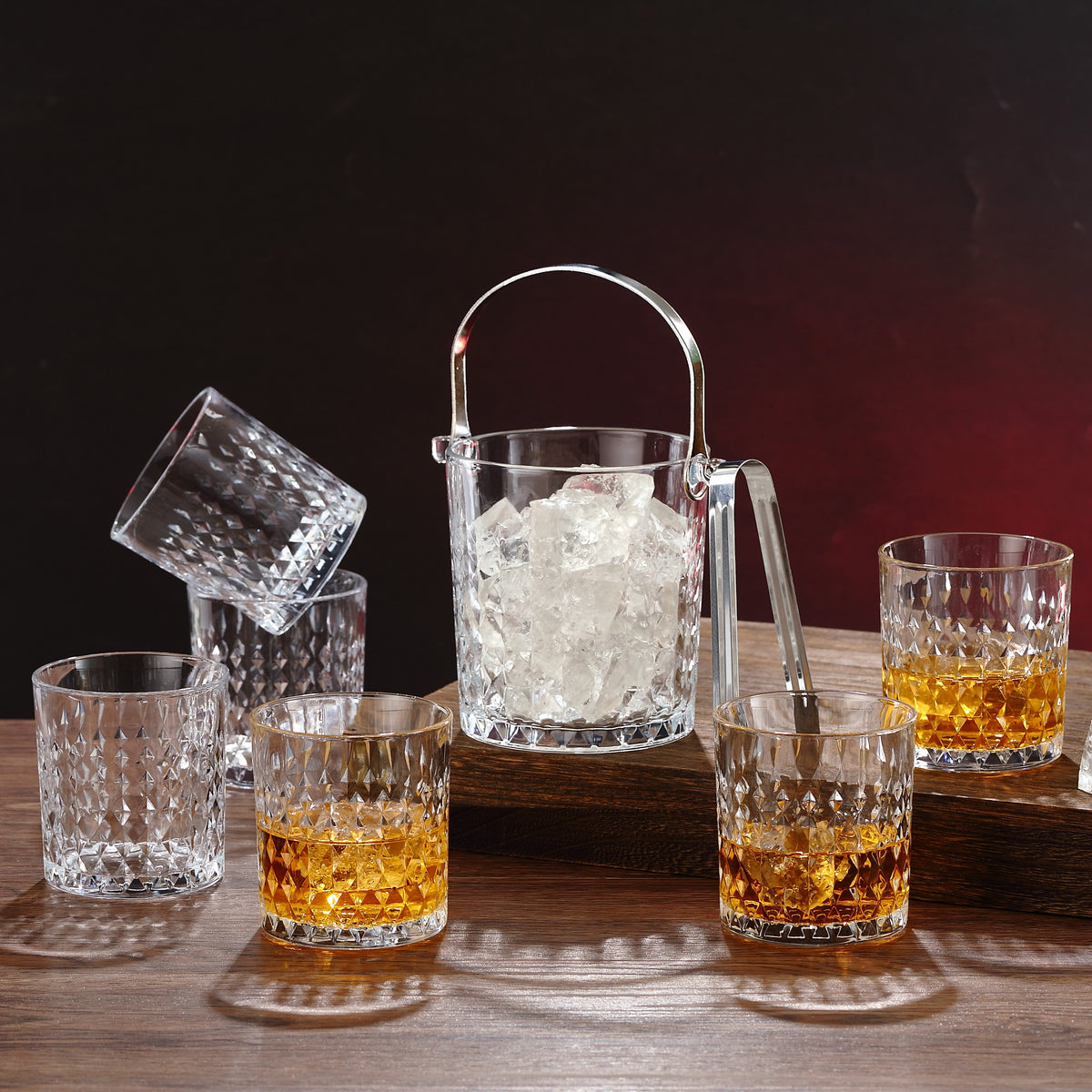 Shree Raj Bucket Set Tokyo Ice Bucket Set Of 8Pc – Raj Imports