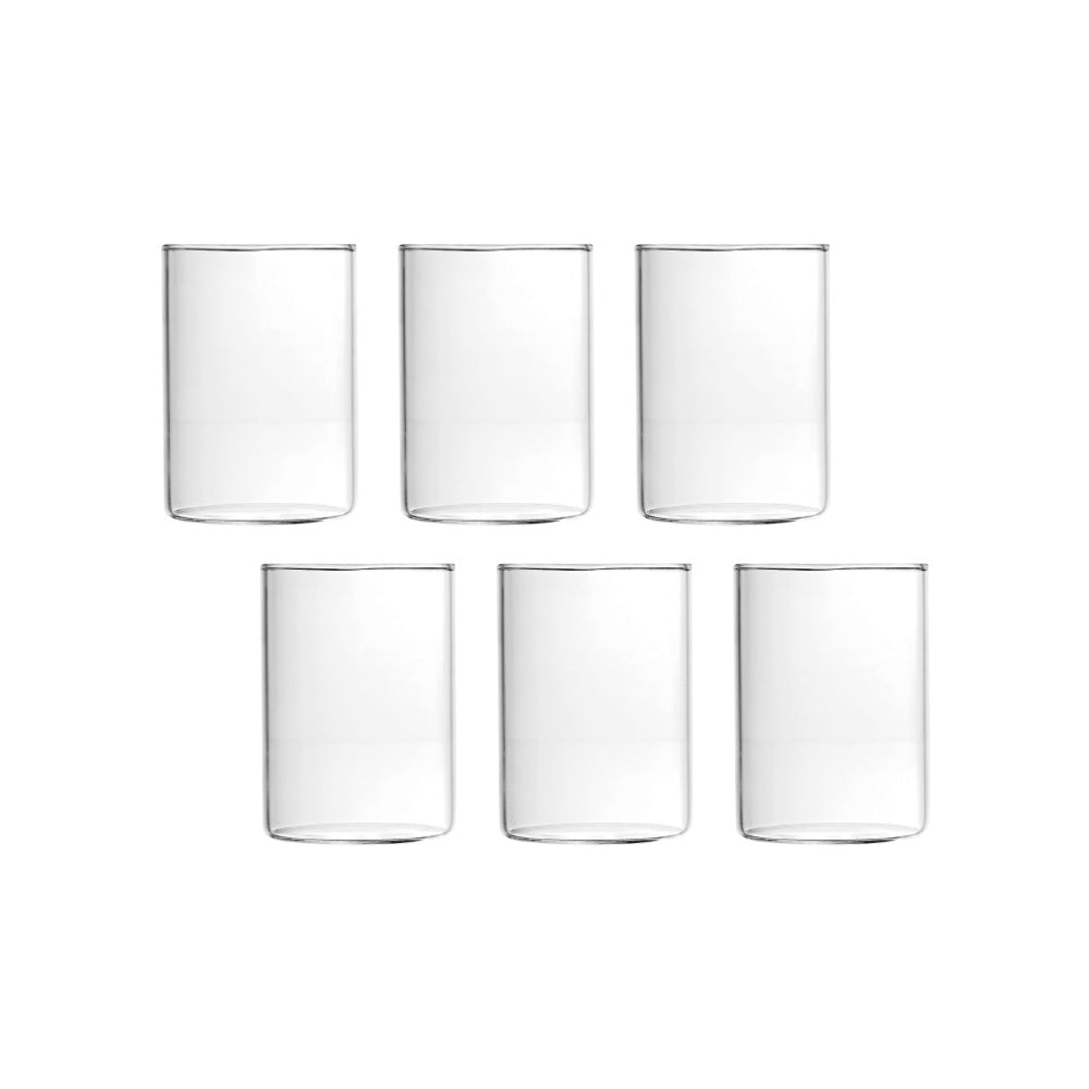 Orchid Glass Set Of 6 Pcs 280Ml