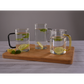 Sanjeev Kapoor - Washington High Borosilicate Square Mug 280 Ml - Set Of 3 Pcs