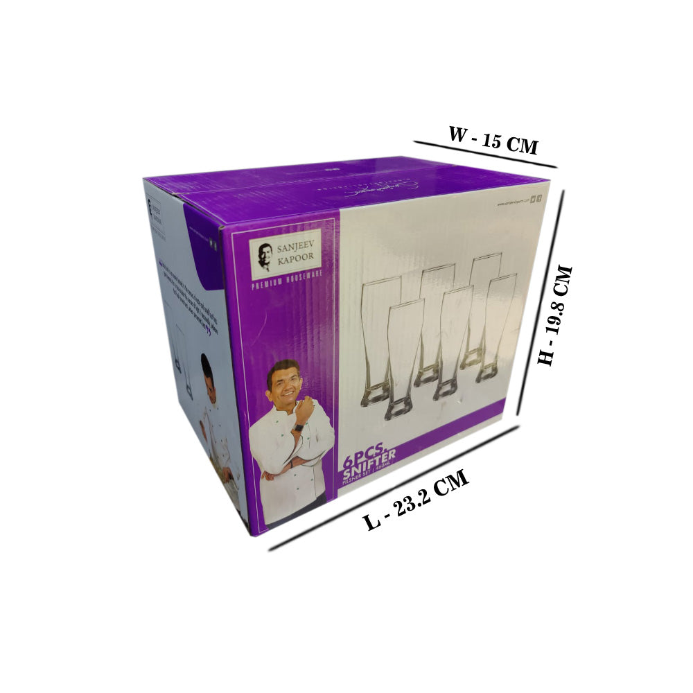 Snifter Pilsner Glass Set