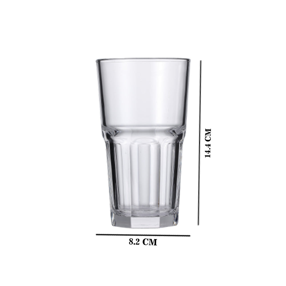 Melbourne Long Drink Glass  420 - Set of 6 Pcs