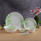 21 Pc White Feston Shape Dinner Set - SKB2539