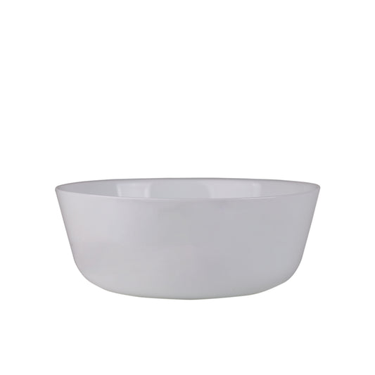 White Corelle Shape Salad Bowl 7"" Set Of 1 Pc