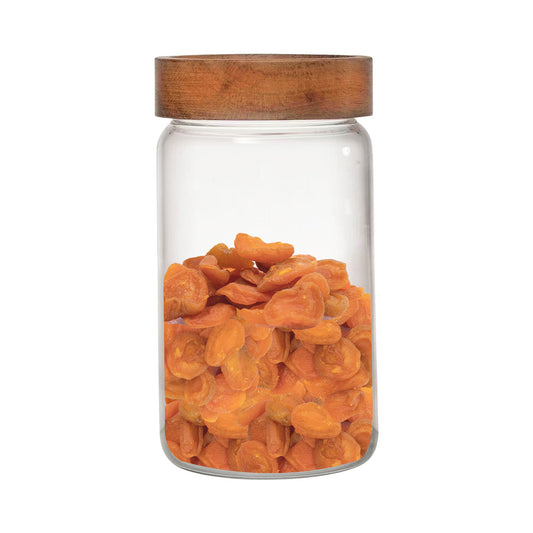 Amos Borosilicate Round Jar 500 ML - 1 Pc