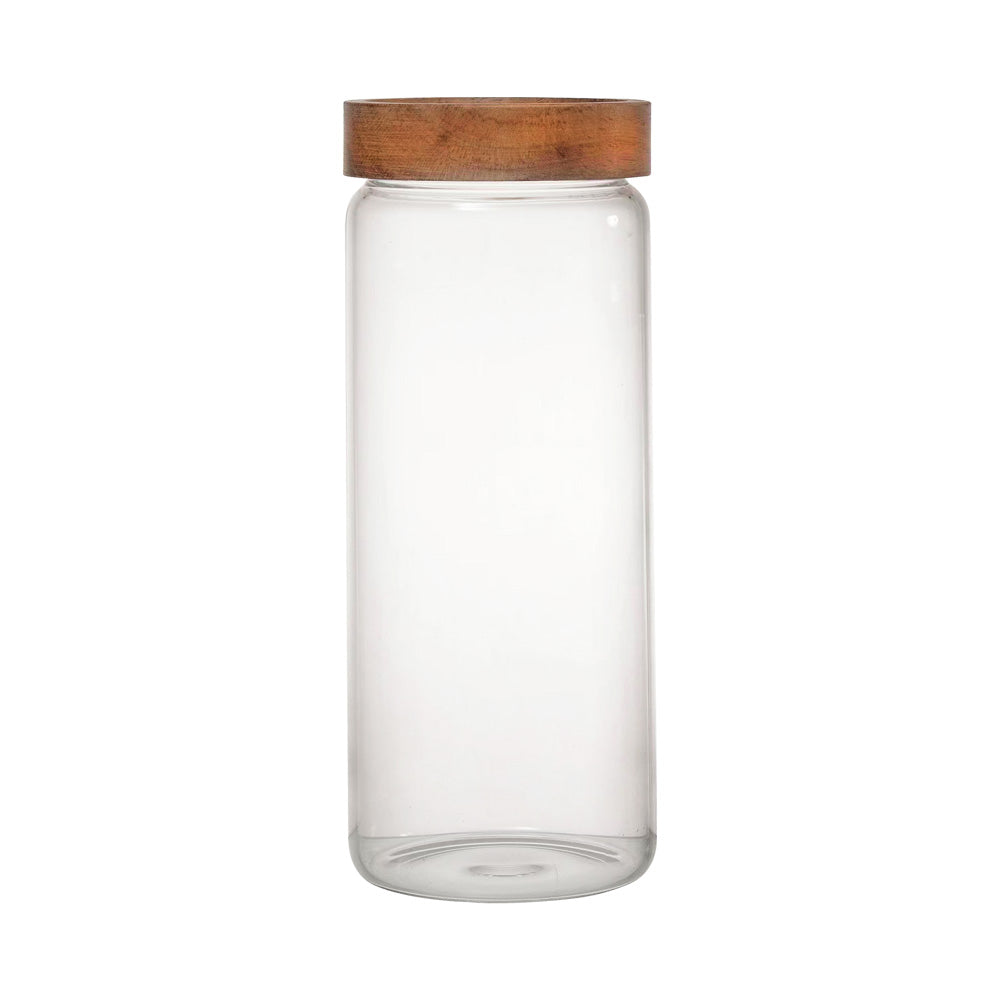 Amos Borosilicate Round Jar 750 ML - 1 Pc