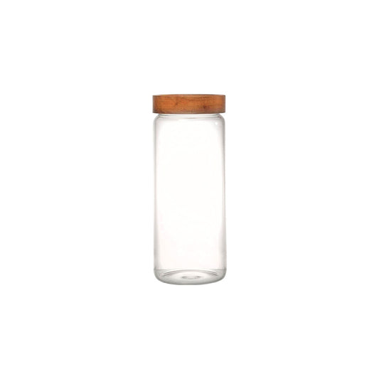 Amos Borosilicate Round Jar 1000 ML - 1 Pc