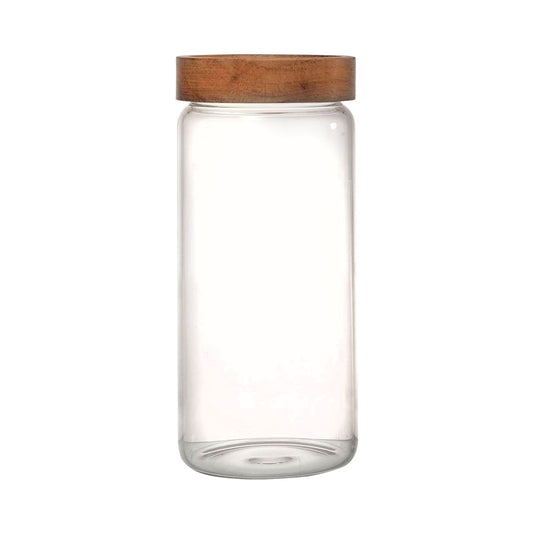 Amos Borosilicate Round Jar 1800 ML - 1 Pc