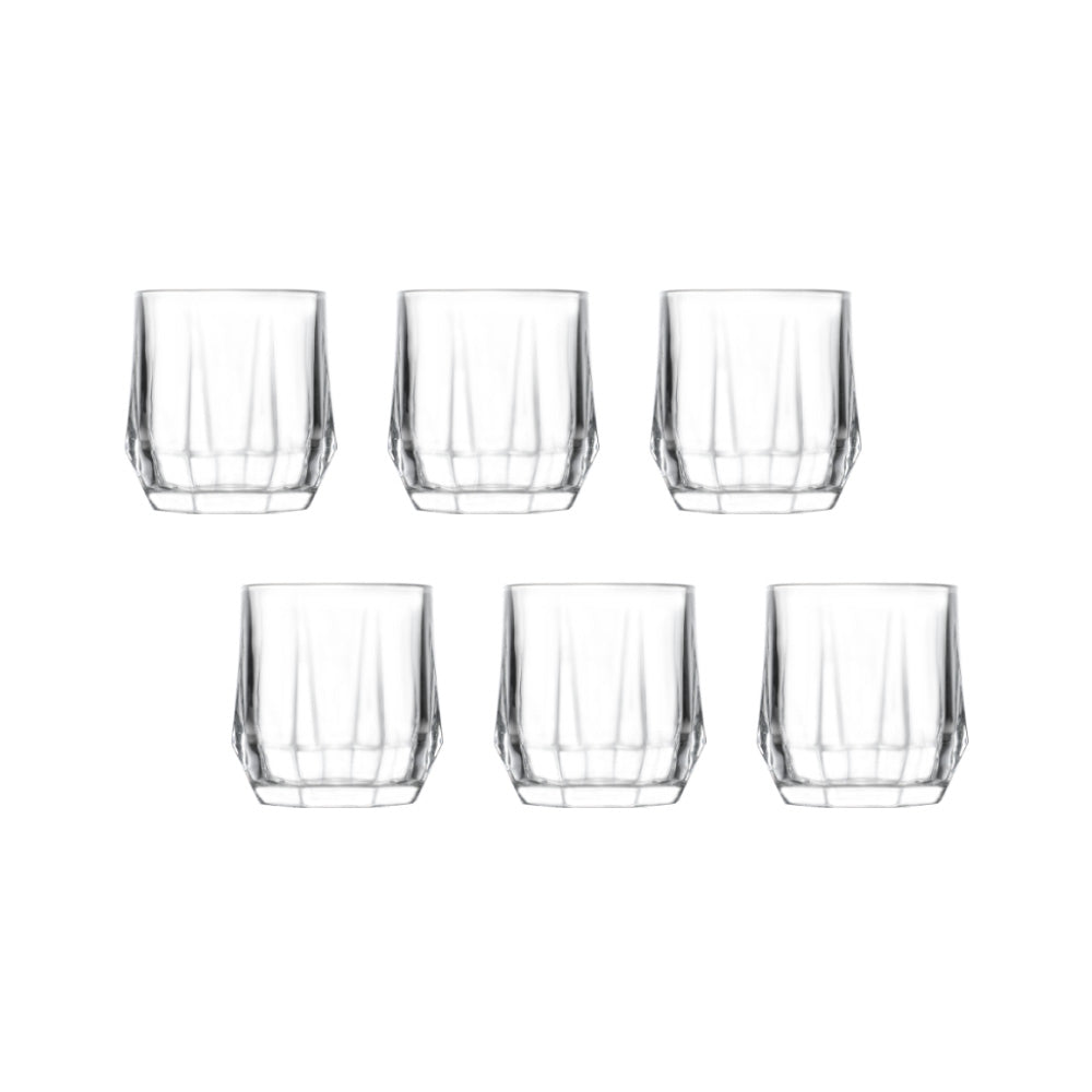 Sanjeev Kapoor - Kyoto Whisky Glass 350 ml - Set of 6 Pcs