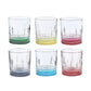 Oslo Whisky Coloured Glass 330 ML - Set of 6 Pcs