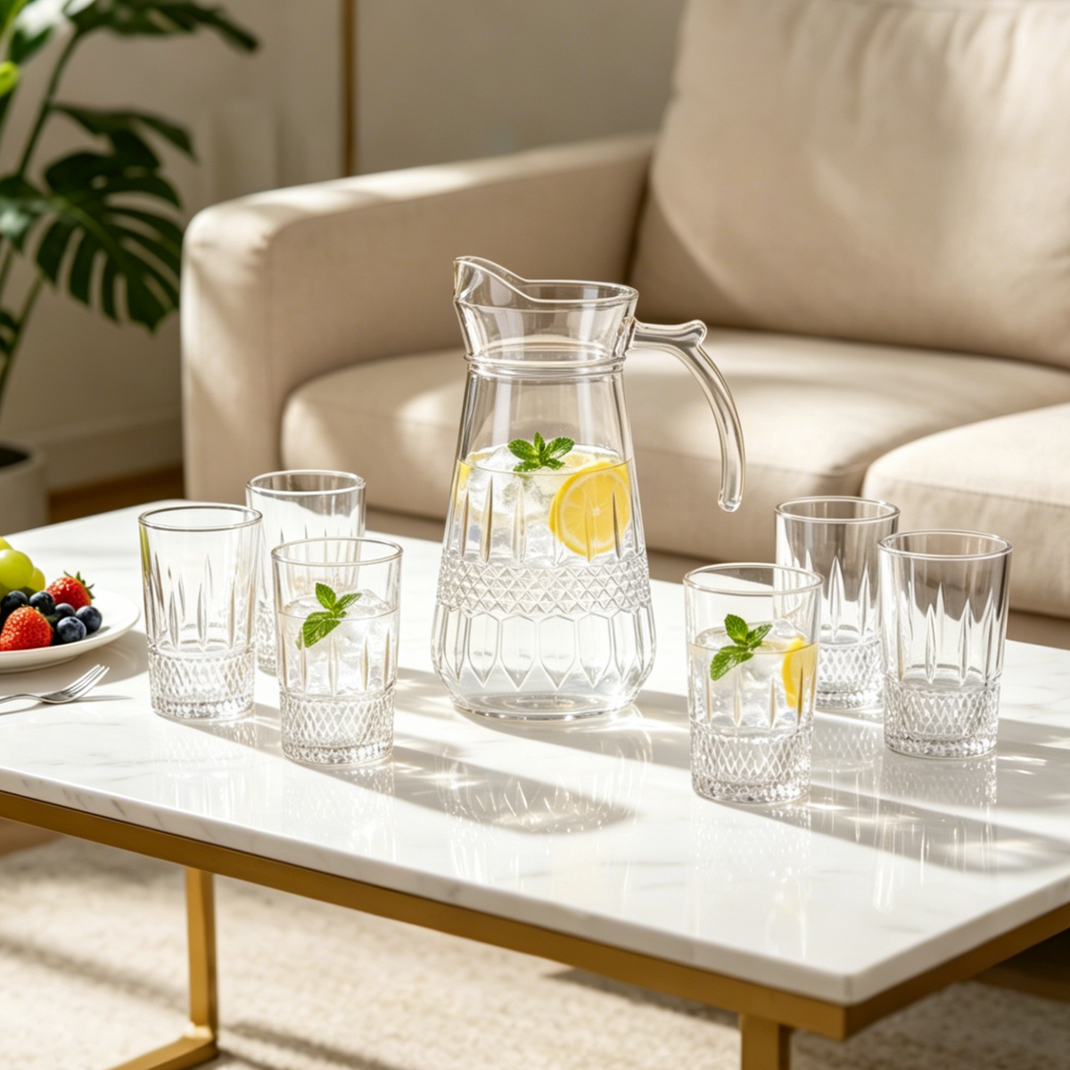 Oslo Lemon Set 7 Pcs