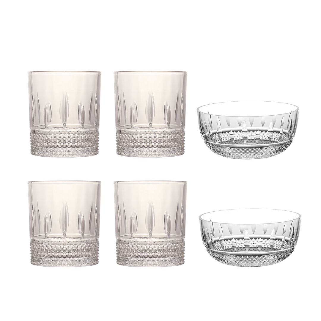 Oslo Party Set 4pcs 330 ML + 2pcs 300 ML - Set of 6pcs