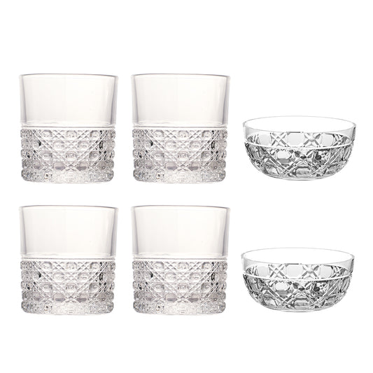 Baku Party Set 4pcs 330 ML + 2pcs 300 ML - Set of 6pcs