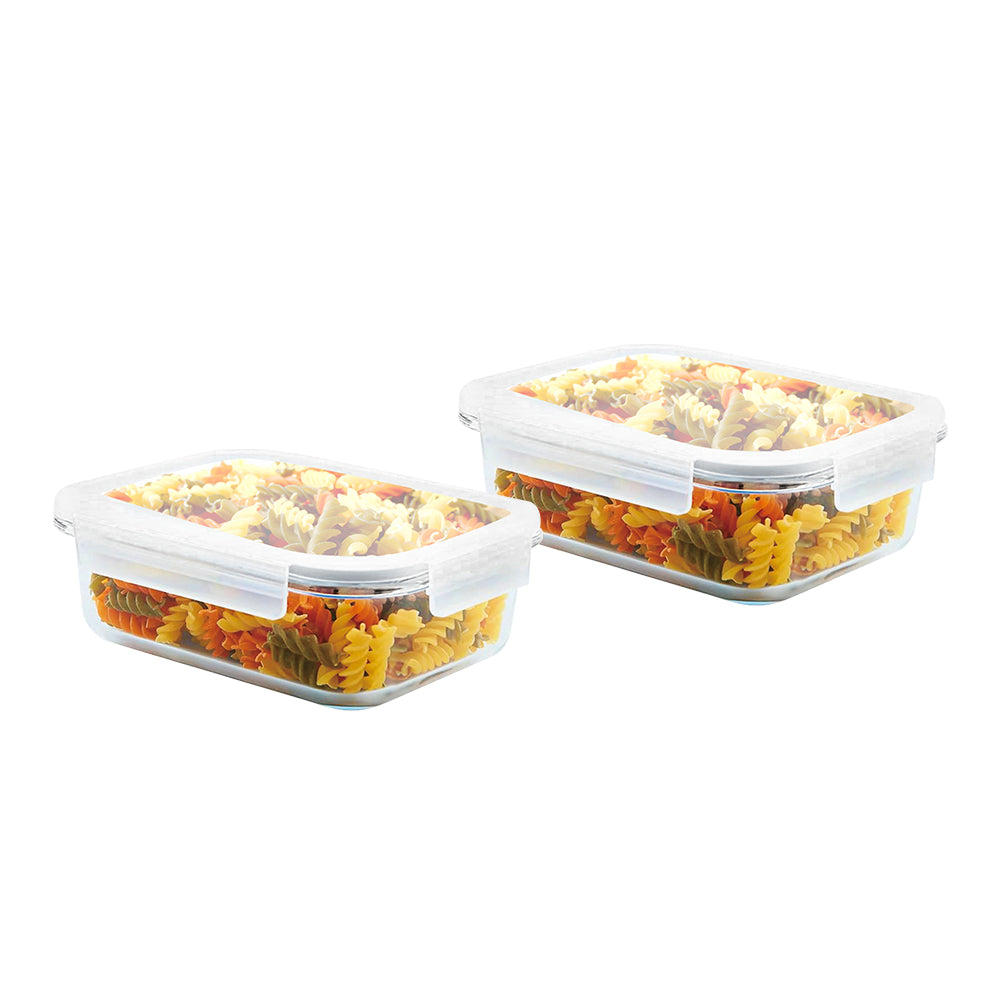 Wellington Rectangular Container 2x400 ML - Set of 2 Pcs