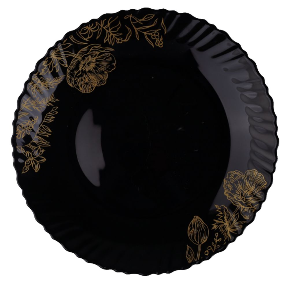 33 PC Black Faston Dinner Set