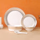 21 PC Lunar Dinner Set