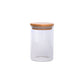 Sanjeev Kapoor - Delight Wooden Lid Borosilicate Round Jar 470 Ml - 1 Pc