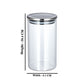 Classic Borosilicate Round Jar 750 ML / 1000 ML - 1 PC